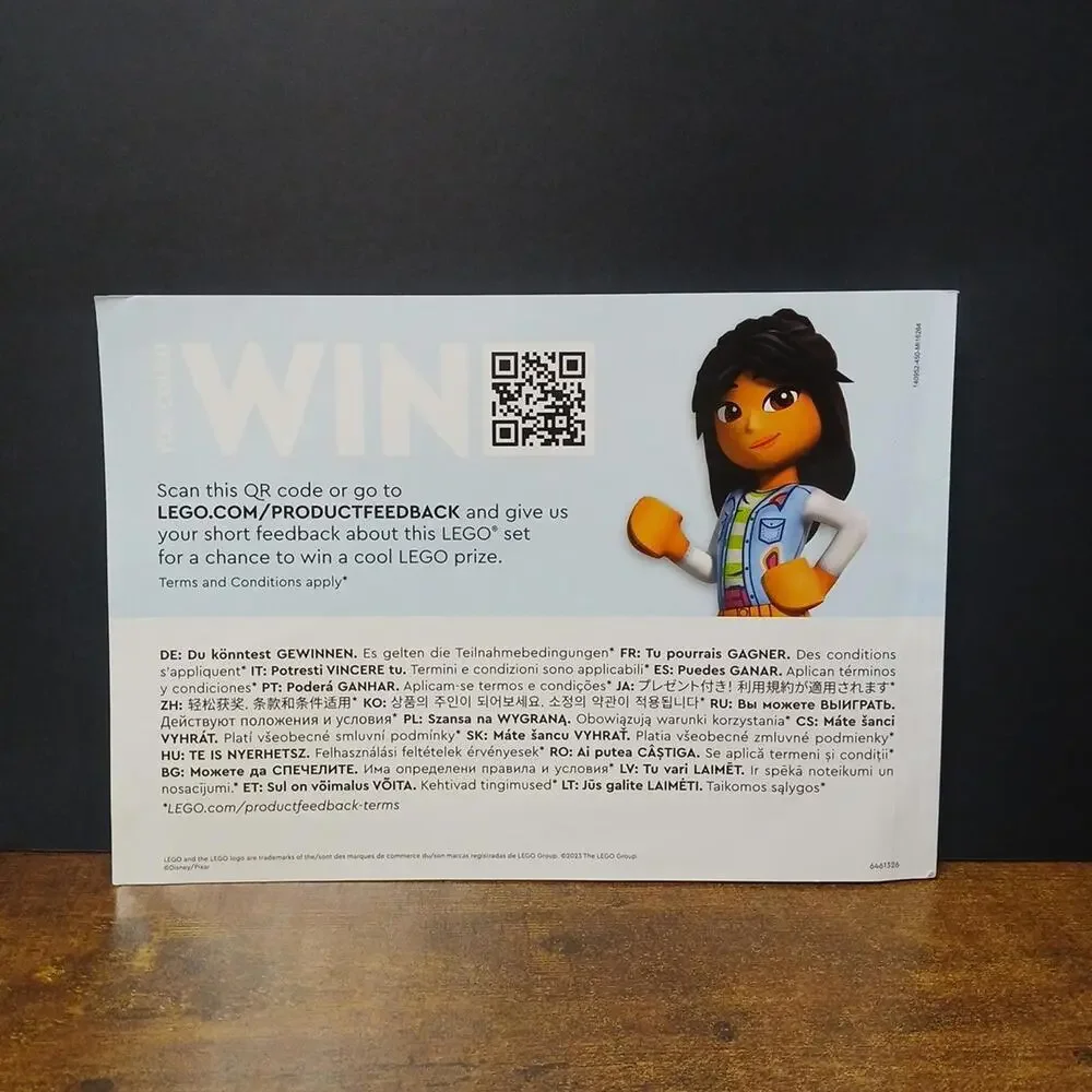 Lego Disney Up Instruction Assembly Manual Only